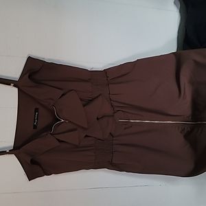 Zip up dress